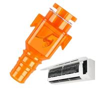 Air Conditioner Drain Three Valve - Quick Release Way Valves | Odor Windproof Noise Proof Backflow Trap Check Valve | AC Drain Valves - Home HVAC Accessory