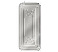 Air Conditioner Drip Pan, Drain Pan, Stainless Steel AC Drip, Air Conditioner Condensate Drain Pan, for Air Conditioner Systems(Small)