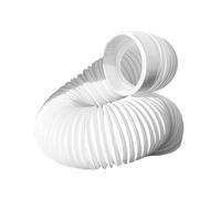 Air Conditioner Hose, AC Vent Tube, Replacement Exhaust Pipe, High Strength PPR Steel Wire, Ideal for Window Garage RV Tent Use, 59.06x5.91 Inches, White Color, 1 pezzo