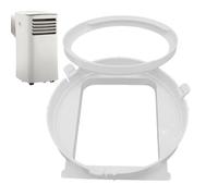 Air Conditioner Hose Connector - AC Vent Exhaust Hose Coupler, Universal Portable Thread Extender, 5.9 Inch Inner Ring Diameter + 50g Lightweight Frame, Heavy Duty Resistant ABS - For Dormitory