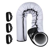 Air Conditioner Hose Cover - Flexible Vent Pipe Sleeve for Indoor and Outdoor AC | Durable Insulation Material with Weather-Resistant Design, Easy Installation, Protects Pipes from Dust or Debris