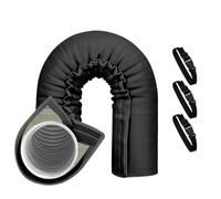 Air Conditioner Hose Cover - Insulated Ac Tube Wrap | Adjustable Triple Layer Hose Insulation With Oxford Cloth, Portable Air Conditioner Exhaust Accessories For Indoor Outdoor Home Cooling Use