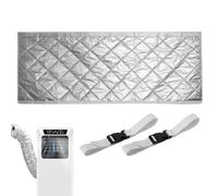 Air Conditioner Hose Cover - Quilting Dust Sleeve Insulated Wrap | AC Exhaust Duct Insulation Cover With 2 Adjustable Buckle Straps | For 5.9 Inch Diameter Exhaust Duct, Portable AC Hose Protector