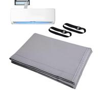 Air Conditioner Hose Cover, Thick Insulated Sleeve Wrap, 11.02x9.84x2.36 Inches Easy Install Ac Accessory, Reusable Tube Cushion for Stable Duct Venting, Home, Hotel, Apartment