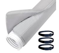 Air Conditioner Hose Cover Wrap | AC Exhaust Hose Insulation | Protector Wrap Installation Replacement Insulated Duct Guard Fit 5.9 Inch 5 Inch Diameter Pipe