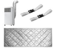 Air Conditioner Hose Wrap - Quilted AC Sleeve, Exhaust Pipe Protector