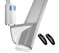 Air Conditioner Insulation, Portable AC Hose Cover, 59.06x21.26 Inches Duct Vent Sleeve, Buckle Strap Closure, Thermal Leak Protection, Ideal for RV Car Home Wall Winter Use
