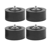 Air Conditioner Isolator Pads - Air Conditioner Anti Vibration Pads Set 4 Pack | Shock Absorbing Rubber Mount Base | Heavy Duty HVAC Outdoor Unit Support | Home Office Installation Supplies