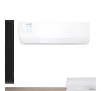 Air Conditioner Protection Cover Indoor Wall Unit, Fabric, Full Coverage All-Year Wear-Resistant Damp-Proof Design Ensures Secure Fit Apartment Dorm Bedroom Work Area Use