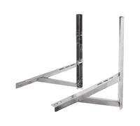 Air Conditioner Support Bracket, Foldable Stainless Steel Split AC Bracket Multifunctional Design, Heavy Duty Wall Mount, Adjustable for Ductless Split Air Conditioners, Strong Outdoor Installation