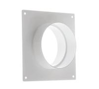 Air Conditioner Vent Hose Connector Threaded Duct Wall Flange Mount