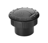 Air Conditioner Vent, Round Knob Deflector, Abs Outlet Cover, Adjustable Flow Control Roof Mount, Solid Construction Quality, Ideal for Rv Trucks Boats Yachts Vehicle Use