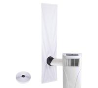 Air Conditioner Window Seal, Vent Stopper, Sound Dampening Barrier, Storm Protection Seal, Sturdy Weatherproof Design, Ideal for Workplace, Commercial, RV, Mobile, Industrial Use