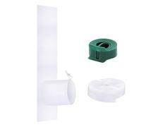 Air Conditioner Window Sealing Kit, AC Sealing Cloth Set, Energy-Saving Flexible Barrier, Portable Air Conditioner Accessory for Home, Living Room, Kitchen, Apartment Use
