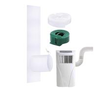 Air Conditioner Window Sealing Kit, Tumble Dryer Cloth Set, Flexible Energy Saving Seal, Sturdy Home Living Room Application, Effective Insulation for Conditioner and Use