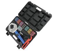 AIR Conditioning A/C Hose Crimper Manual Hydraulic Crimping Cutter Tool Kit Set