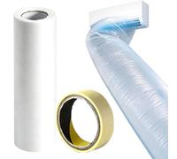 Air Conditioning Duct Bag - Leakproof Foldable 82FT Hose, Blower Hose Bag