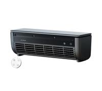 Air Conditioning Fan, Portable Cooler, Wireless Charging Space Fan, 13.07x4.02x4.21 Inches, Features Three-Speed Settings and Compact Design, for Home Dorm Travel RV Kitchen Gym