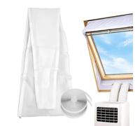 Air Conditioning Seal Kit - Window Zipper Barrier, Waterproof Guard