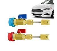 Air Conditioning Tool - Mechanical Valve Stem Puller, Refrigerant Seal Repair Kit, Precision Leak Fix Hardware, HVAC Professional Equipment, Utility Supply, Medium Knurled Unit