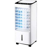 Air Cooler for Home Office Air Coolers Air Conditioner Portable w/Remote Control Compact Air Circulator Mobile Space Super Quiet Evaporative Coolers 3-Speed Setting Energy Efficient