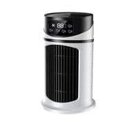 Air Cooler, Humidifying Desk Fan, 3-Speed Cooling Device, Led Night Light Feature, Portable Climate Solution, Ideal for Outdoor Camping, Apartment Living, 9.84x5.91x5.91 Inches
