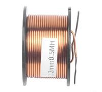 Air Core Induttore Bobina 0.5mh 1.2mm Oxygen Free Filo di Rame Per Audio Crossover Network Hifi Speaker Per Divisore di Frequenza Accessorio Con Impedenza Stabile E Design A Basso Rumore Diametro