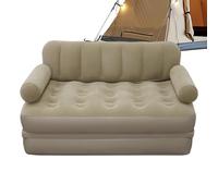 Air Couch - Inflatable Lounge Chair with Air Pump and Leakproof Valve | Foldable Camping Couch Bed | Portable Outdoor Furniture for Beach, Travel, Hiking, Road Trip, Vacation, Festival, Yard, Patio, P