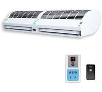 Air Curtain With Remote Control, Commercial Indoor Air Curtain, Silent And Energy-saving Air-conditioning Fan, Door Fan Air Curtainm, 60cm~150cm,150 Cm,Enchanting12