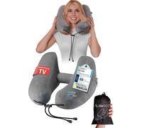 AIR Cuscino Da Viaggio Gonfiabile - Cuscino Aereo Gonfiabile - Poggiatesta Auto