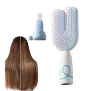 Air Cushion Massage Comb Features Magnetic Technology And A U Shape To Gen