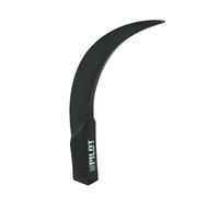 Air-Cut Long, stelo antenna 11,5 cm Nero in alluminio. Per attacchi con innesto