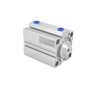 Air Cylinder SDA Pneumatic Compact 25 32mm Bore To 5 10 15 20 25 30 35 40 45 50mm Stroke 1Pcs(Stroke 35mm,Bore 32mm)
