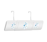Air Deflector, Adjustable Vent Cover, 3-Fan Design, Fits Registers and Grilles, Enhanced Airflow Control, Ideal for Bedroom, RV, Industrial, Camping, Car, Window, Ceiling