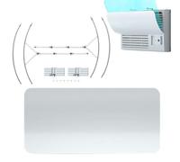 Air Deflector, Adjustable Wind Shield Baffle, Anti Direct Blowing Airflow Screen, Cooling Wind Guide Panel, for Living Room, Kids, Elderly, Offices, Apartment, Kitchen, Summer, Window Use