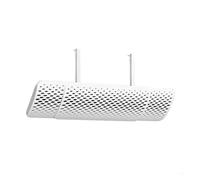 air deflector, Deflettore di uscita dell'aria condizionata regolabile anti-soffiaggio diretto, struttura in plastica, adatto for unità montate a parete,for Sidewall, and Ceiling Registers(A-No Filte
