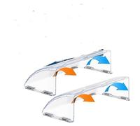 air deflector, Deflettore di ventilazione migliorato da 1/2/4 pezzi - Deflettore di calore regolabile super magnetico, registri laterali e del soffitto,for Sidewall, and Ceiling Registers(4pcs)