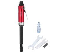 Air Die Grinder 20000 RPM 90 PSI, Pneumatic Grinding Machine with Extended Shaft, Includes 3 mm and 6 mm Collets for Metal Polishing Rust Removal Tire Repair (Stile americano)