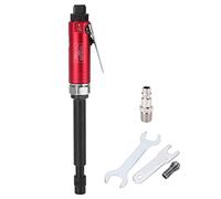 Air Die Grinder 20000 RPM 90 PSI, Pneumatic Grinding Machine with Extended Shaft, Includes 3 mm and 6 mm Collets for Metal Polishing Rust Removal Tire Repair (Stile UE)