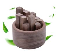Air Diffusers For Home - 6x6x5.6cm Wood Room Scent Diffuser Bathroom Air Freshener | Wooden Car And Home Aromatherapy Diffuser | Multipurpose Homes Scent DiffuserAir Freshener Diffusers For Homes