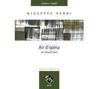 Air d'opéra. Gitarren Ensemble. Partitur und Stimmen