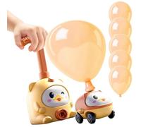 Air Driven Vehicle, Balloon Racer Set, Kids Science with Pump Action, Creative Educational Physics Experiment Car Toy Kit, Learning Toy with Colorful Style, Activity Set for School Home