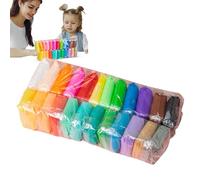 Air Dry Clay Beginner Set - Light Clay Craft Modelling Kit for Kids | 7g Bags with 23cm Length, Home School Learning Activities, Boost Creativity and Imagination for Kindergarten Arts Crafts