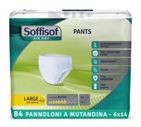 Air Dry Pants Extra L 84x Pannoloni per Anziani a Mutandina 6 Confezioni da 14
