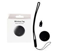 Air è un tracciamento intelligente per oggetti come cani gatti, che può essere indossato con chiavi (nero, 8 x 6,8 x 1,6 cm)