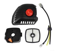 Air Filter Cover Kit for SRM225 GT225 Trimmer Plastic | Plastic build, includes cover knob, fits SRM225 GT225, black finish, easy snap on