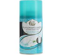 AIR FLOR 6 PZ Deodorante Ricarica 250 ML Talco [ Totale 1,5 Litri ]
