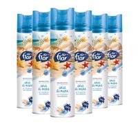 AIR FLOR | Profumatore per Ambienti Spray a Base Acquosa, Aria di Mare, 6 x 300