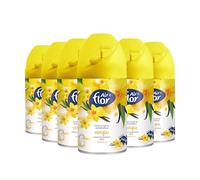 AIR FLOR | Ricarica Spray Universale per Erogatori Automatizzati, Vaniglia, 6 x 250 ml