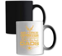 Air Force Veterans Make The Best Dads, tazza che cambia colore bianco